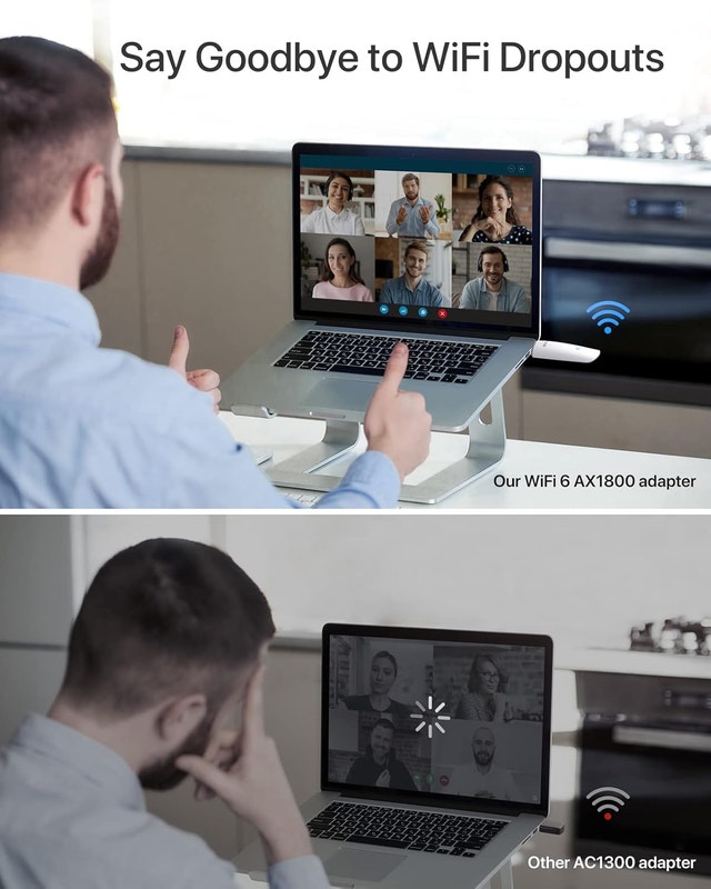 BrosTrend AX1800Mbps WiFi 6 Adapter, USB WiFi - photo 4