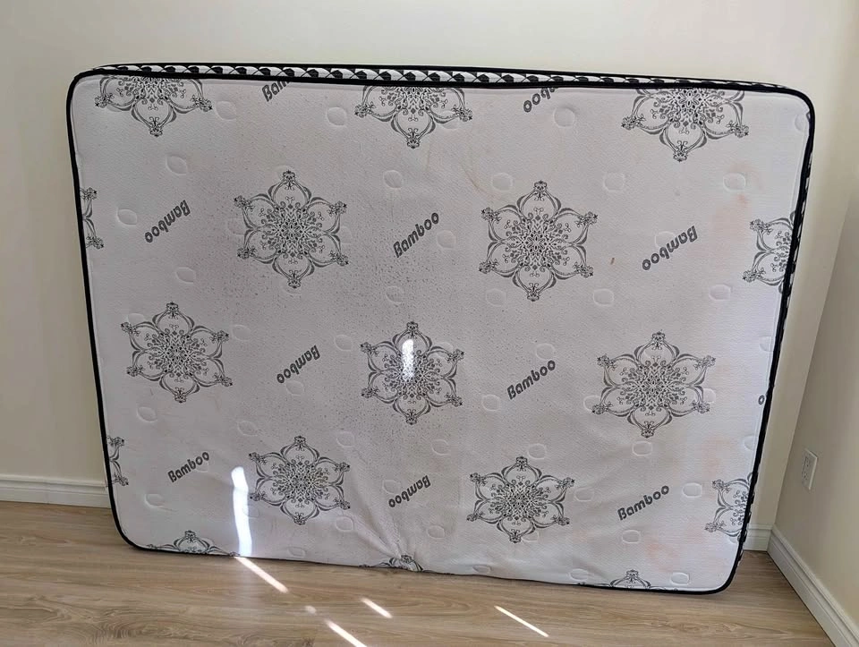 Bamboo Queen Mattress-Moving out