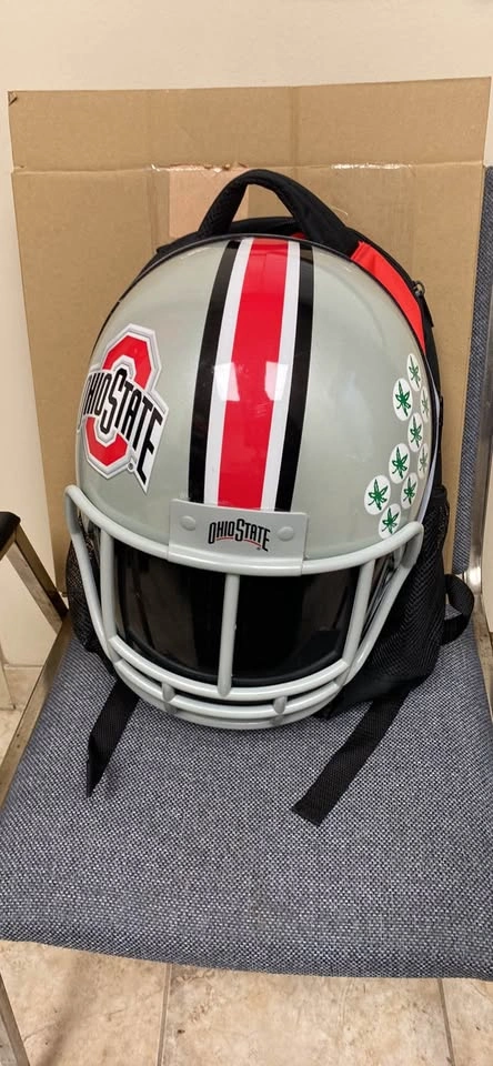 Ohio State Buckeyes RARE Star Sports Football Helmet Backpack