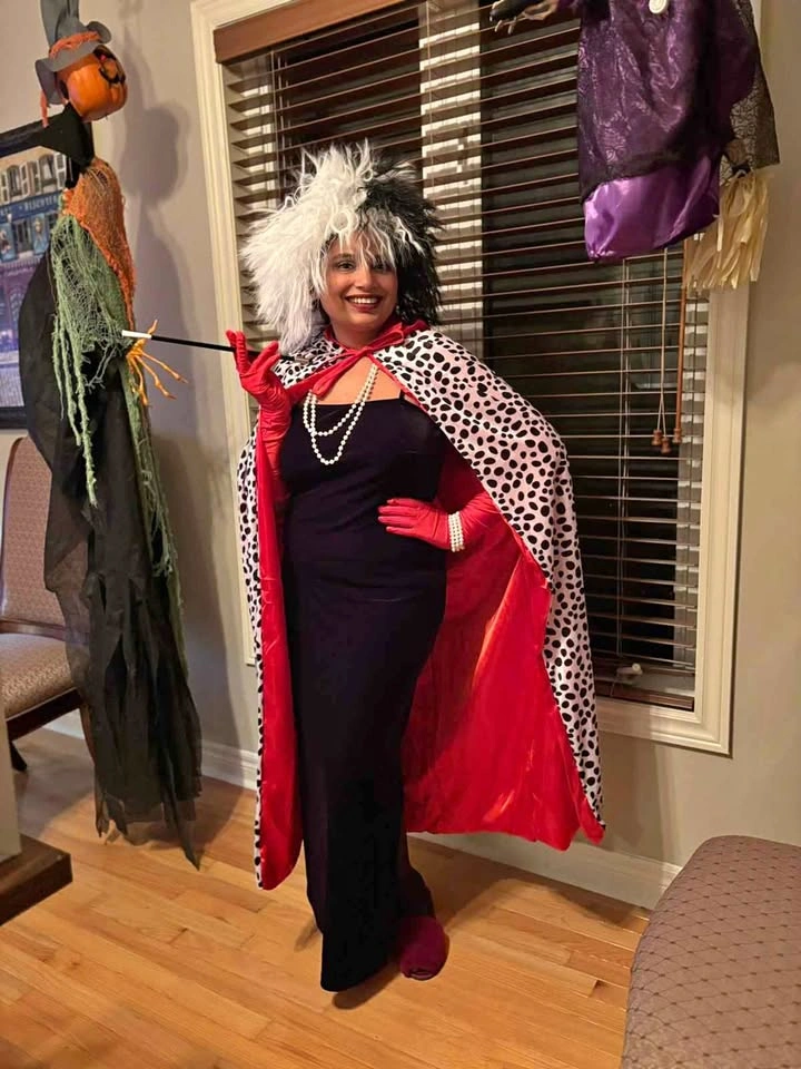 Cruella de Vil Halloween Costume Set