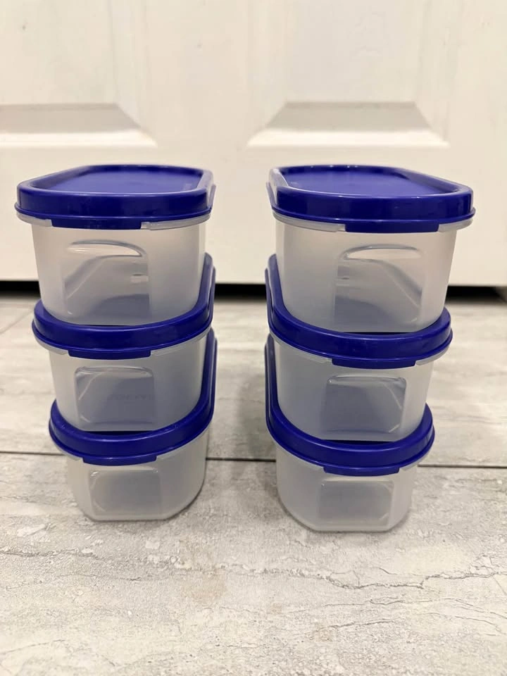 Tupperware Set of 6 Small Modular Mates - 525 ml
