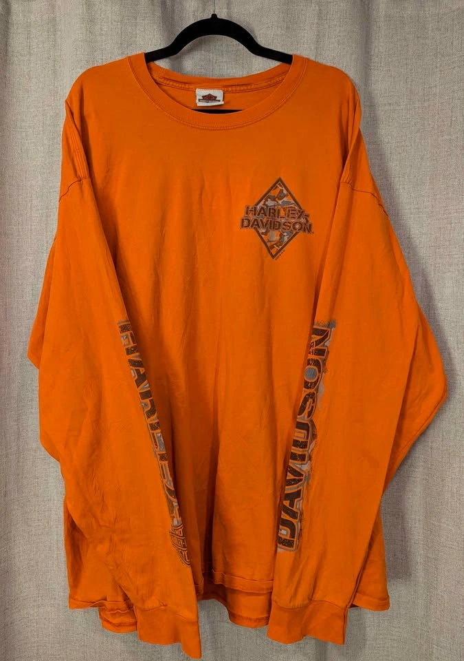 3XL 2016 Official Conrad's Harley Davidson Long Sleeve Shirt