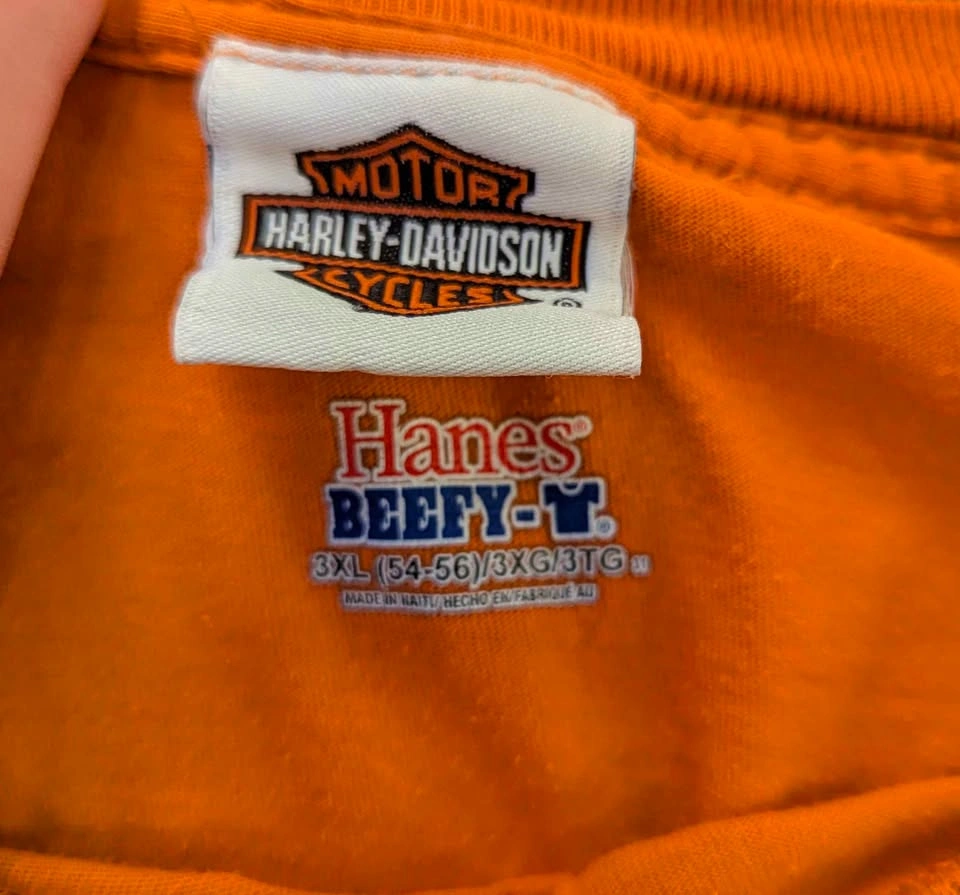 3XL 2016 Official Conrad's Harley Davidson Long Sleeve Shirt - photo 3
