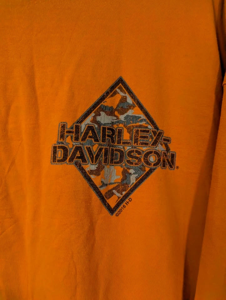 3XL 2016 Official Conrad's Harley Davidson Long Sleeve Shirt - photo 4