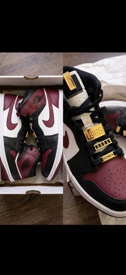 Nike Air Jordan 1 Mid SE Dark Beetroot - photo 3