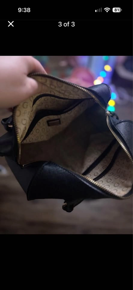 Guess Black Satchel Handbag - photo 4