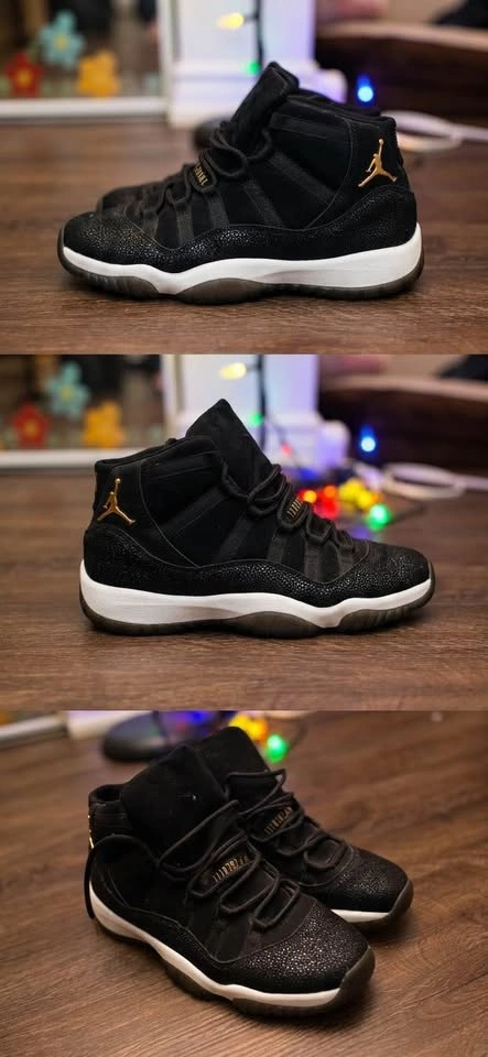 Air Jordan 11 Retro Heiress "Black Stingray" - Size 8Y/ 9.5W