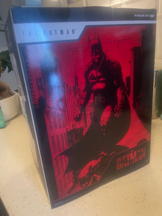 The Batman 12” McFarlane Toys Gold Label / Red & Black Sealed - photo 3
