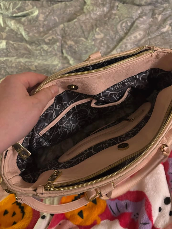 Betsey Johnson Quilted Satchel Bag - photo 3