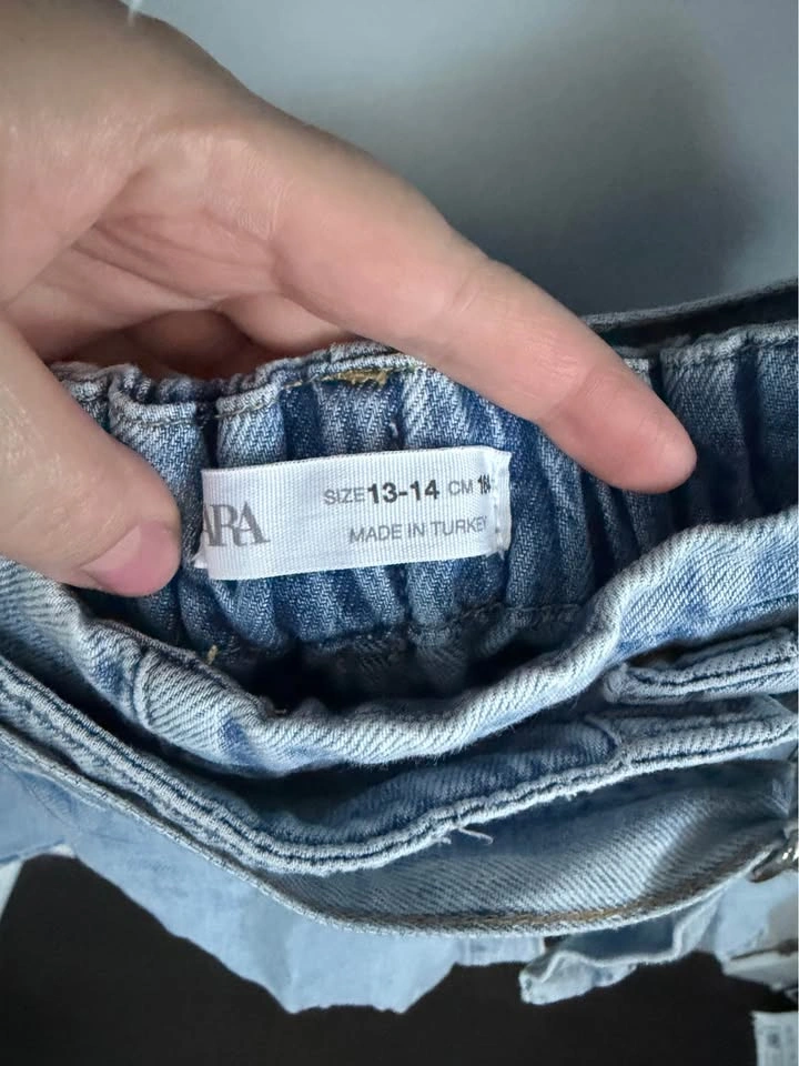 Zara Girls’ Denim Jacket and Skort Set – Size 13–14 (164 cm) - photo 4