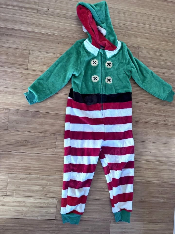 Elf Costume Onesie - Kids 5T - Christmas / Halloween