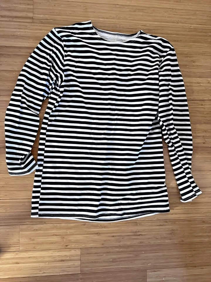 Sailor Striped Shirt - Men's Medium - Halloween Costume