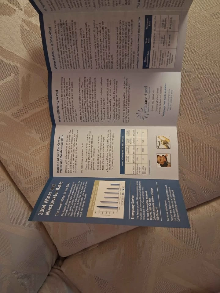 2004 Region of Peel Historical Brochure Pamphlet Ephemera - photo 2