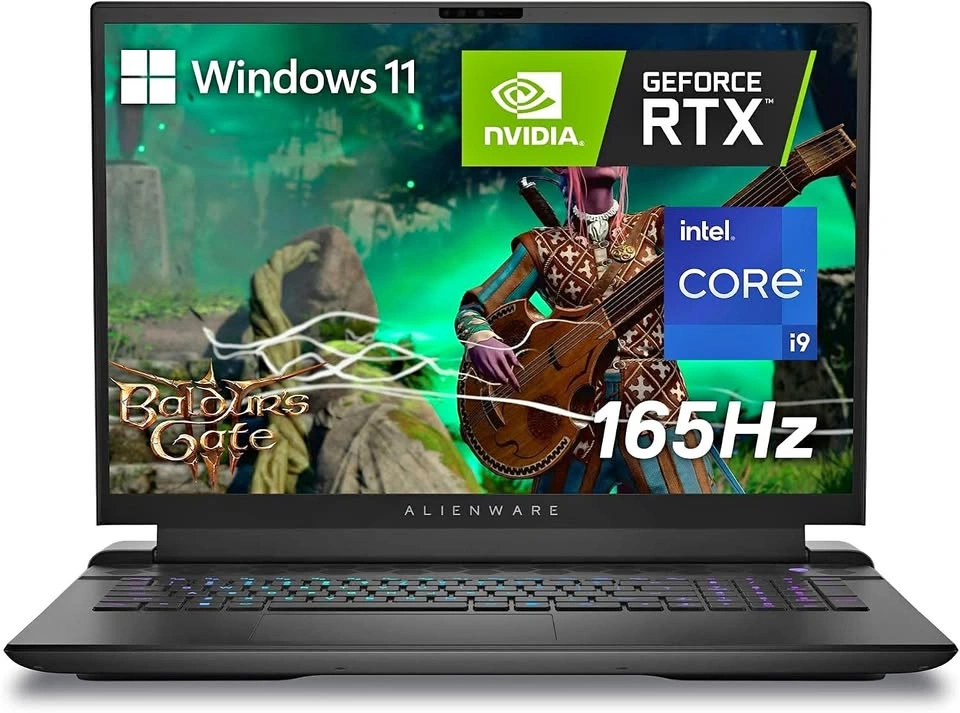 Alienware m18 Gaming Laptop, RTX 4090, Core i9, 32GB, 2TB