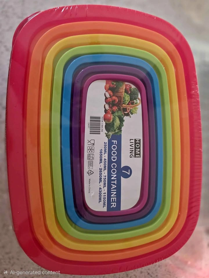 Home Living 7-Piece Food Container Set