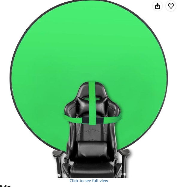 Greenscreen for Zoom background