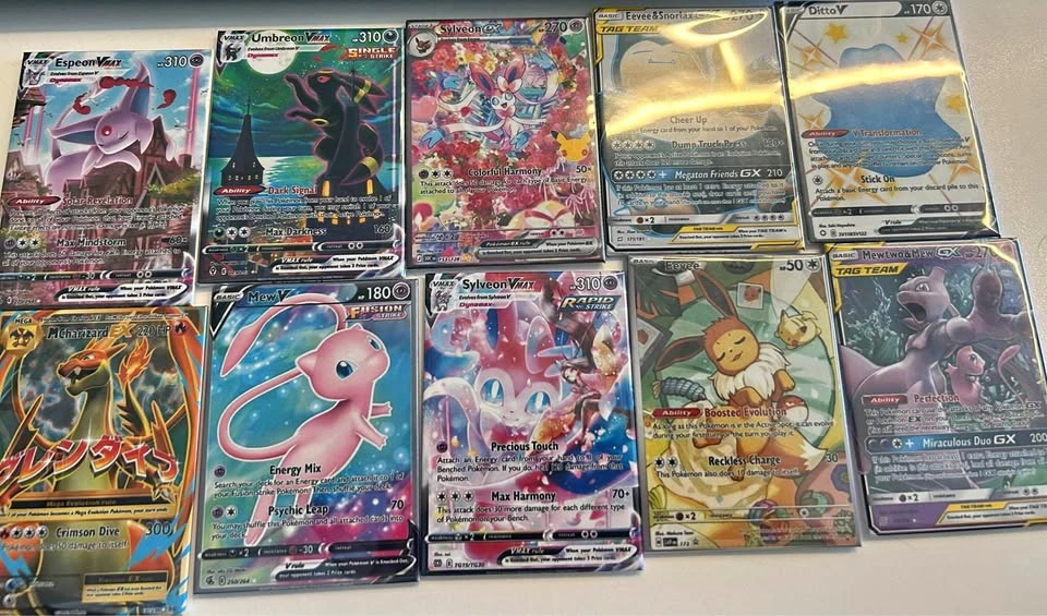 Selling Pokémon cards and magnets
