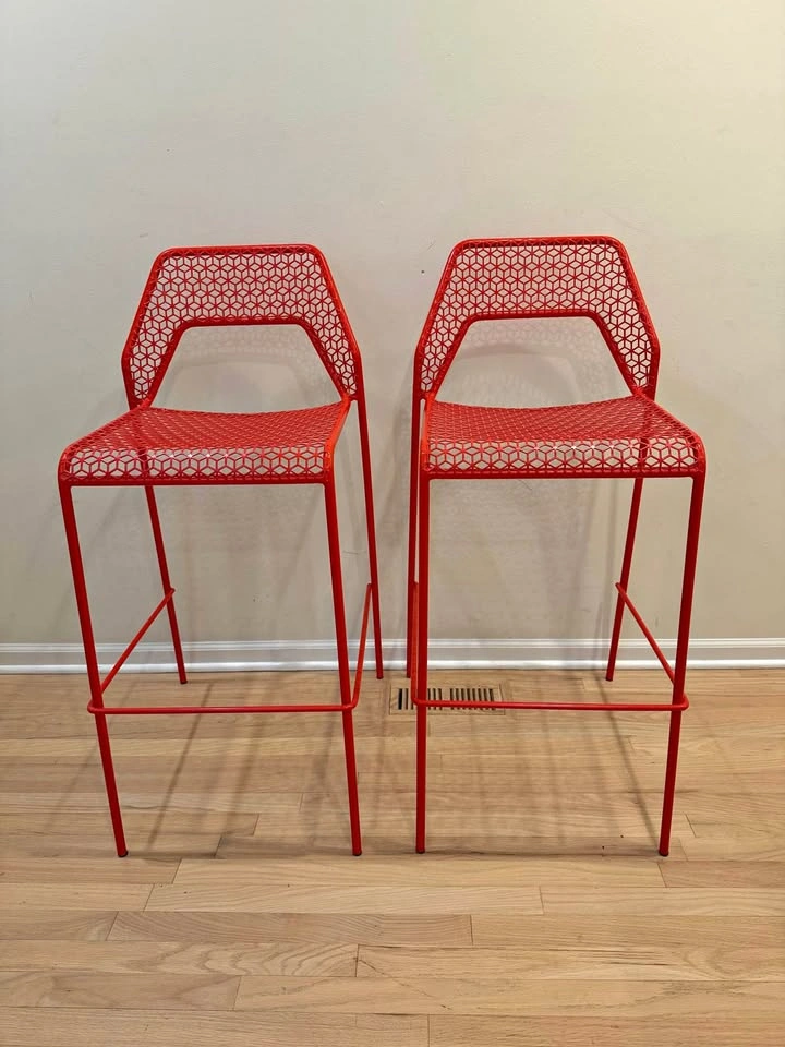 Blu Dot Hot Mesh Barstools (x2)