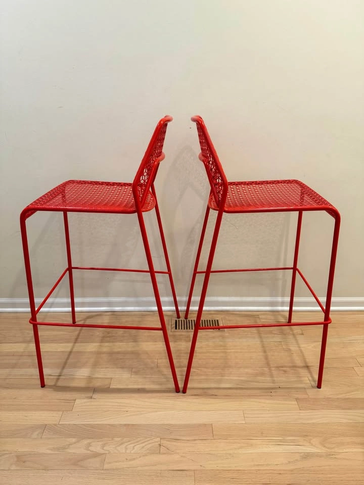 Blu Dot Hot Mesh Barstools (x2) - photo 2