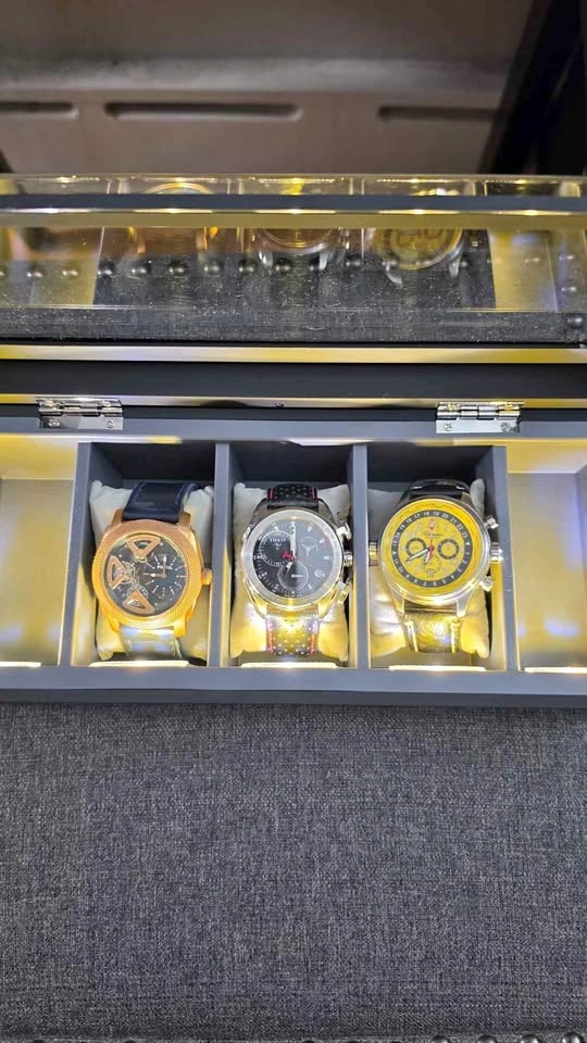 Fossil, Tissot, and Rousseau Watch Collection