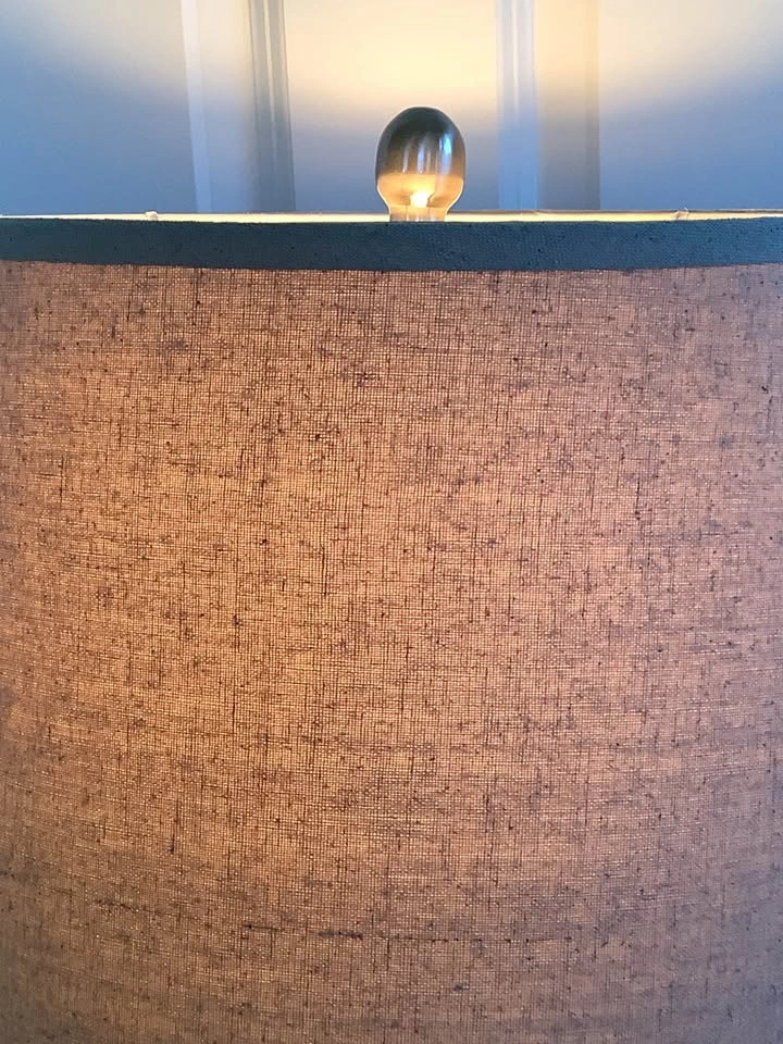 Ribbed Mercury Glass Table Lamp - photo 4
