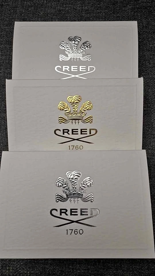 Creed Fragrance Samples - Green Irish Tweed, Wild Vetiver, Millé