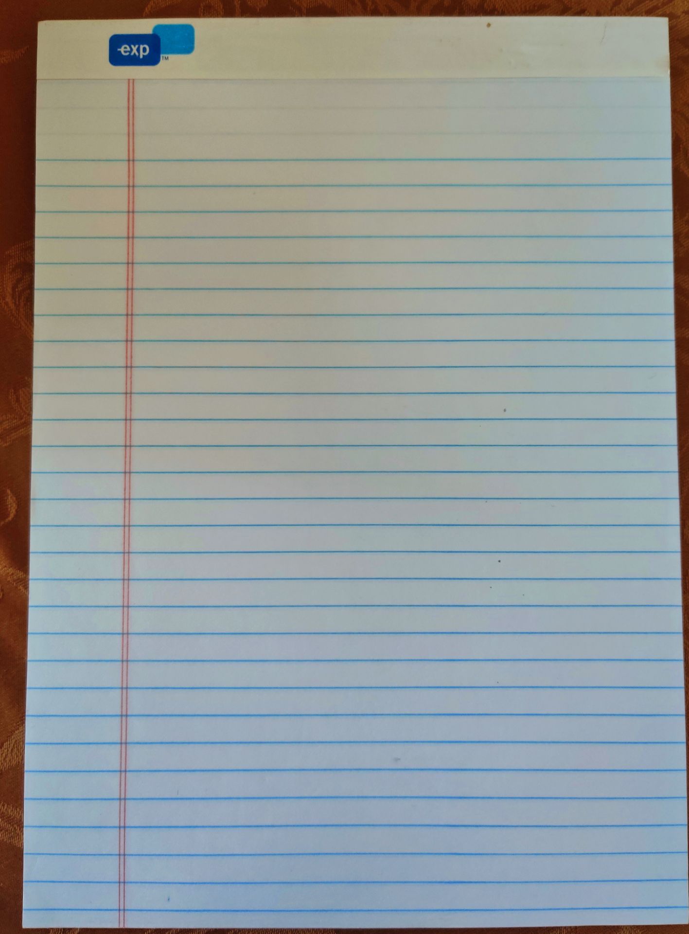 Legal Size EXP Lined Writing Pads