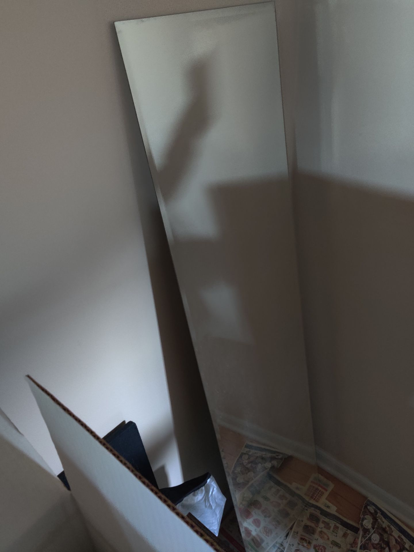 Large Frameless Full-Length Wall Mirror - photo 3