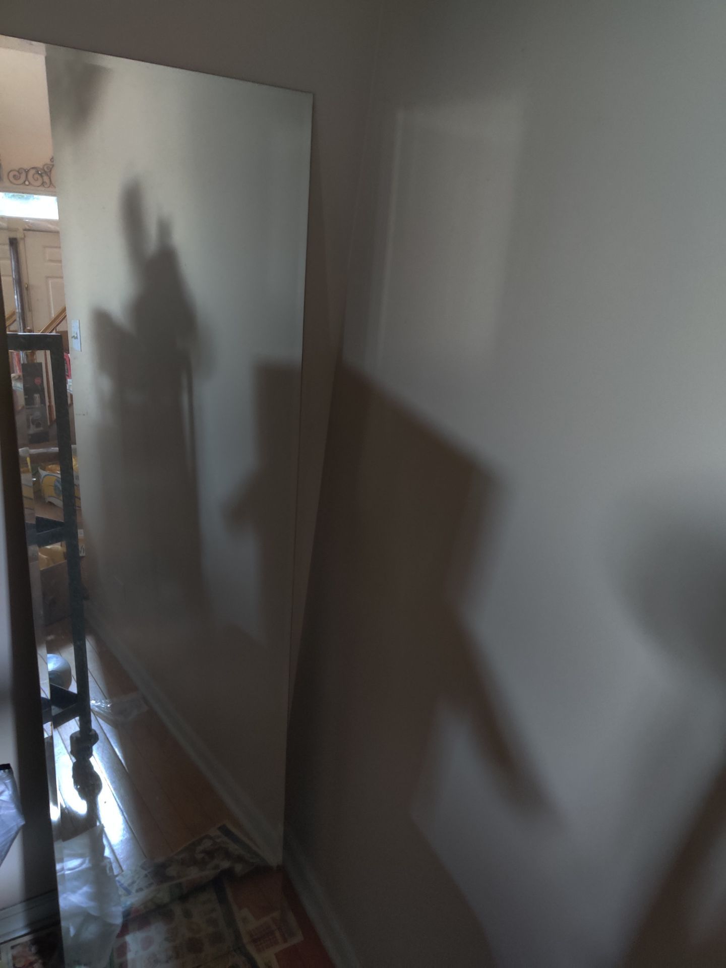 Large Frameless Full-Length Wall Mirror - photo 4