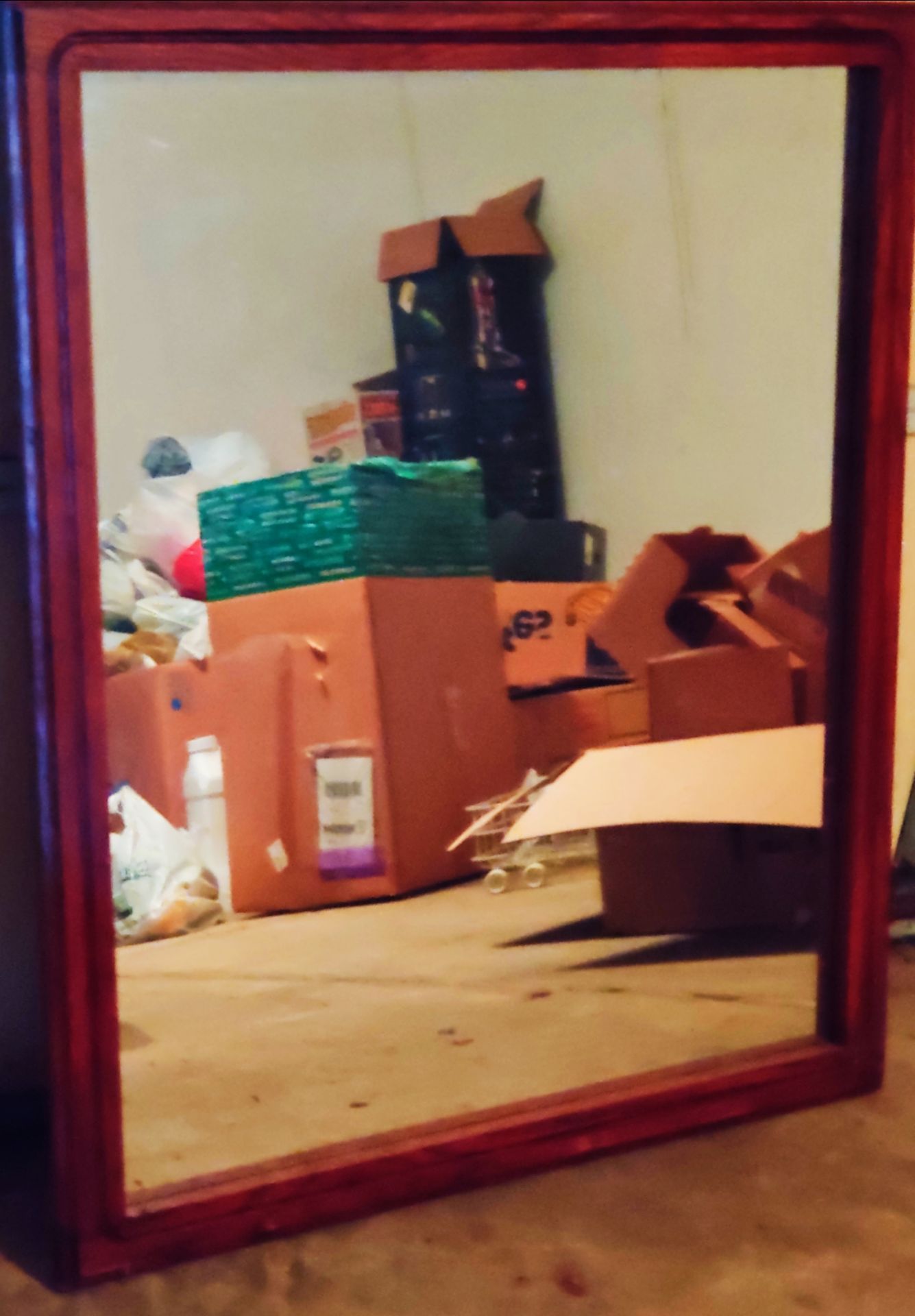 CLEAN Wood Framed Wall Mirror - photo 2