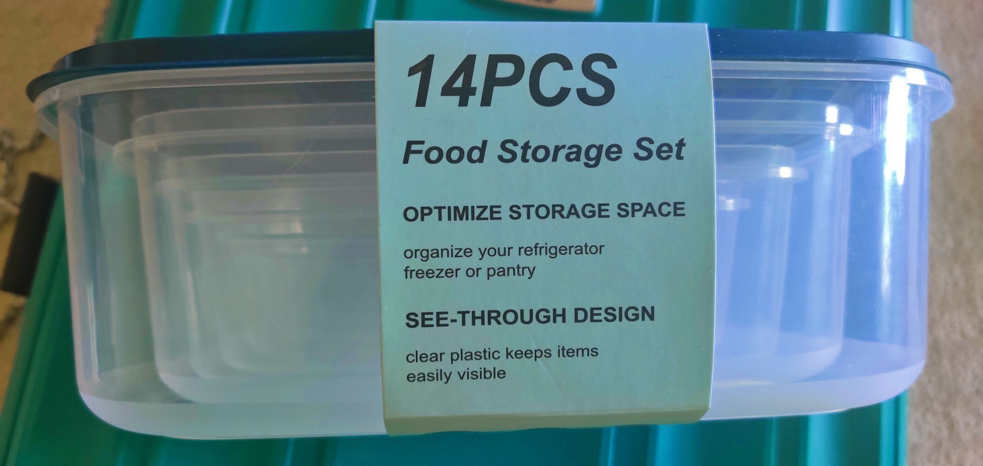 NEW Phantom Chef Nesting Food Storage Container Set - photo 2