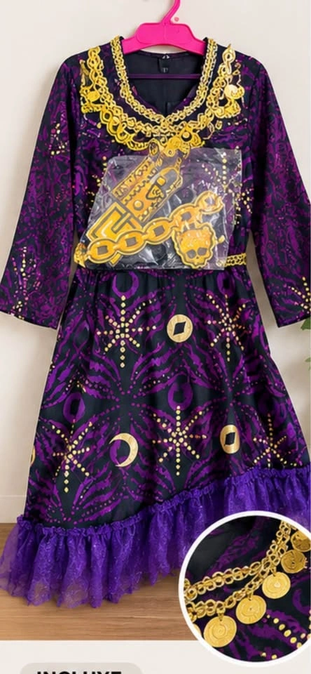 Monster High Clawdeen Wolf Costume Size 10-12