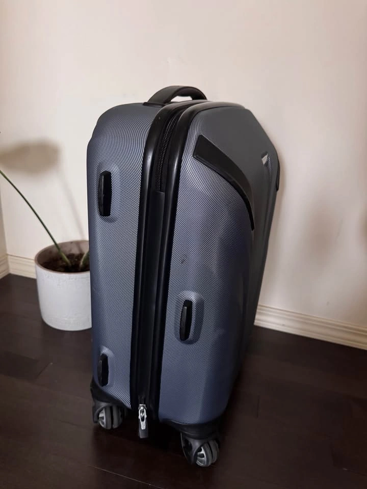 Samsonite Carry-On Suitcase – Blue Grey - photo 4