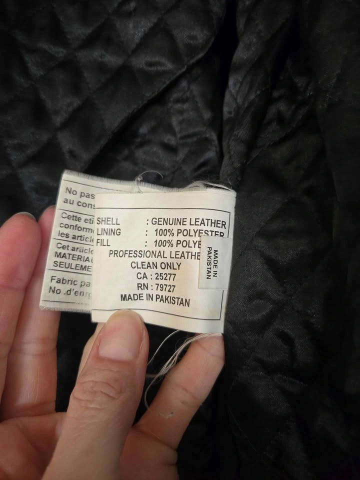 Women's 90s style genuine leather jacket - photo 4