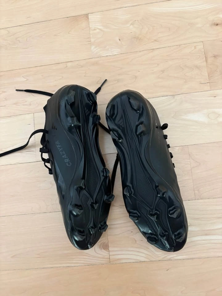 Adidas X Crazyfast Black Soccer Cleats - photo 2