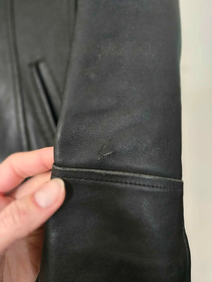 Genuine leather women's blazer - photo 4