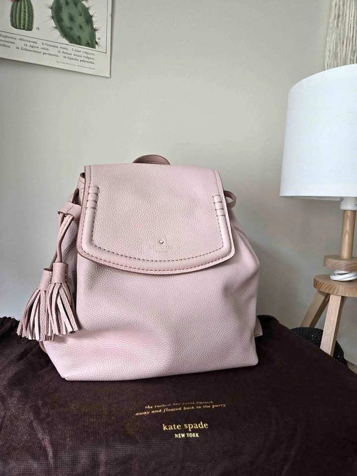 Kate Spade pebble leather backpack