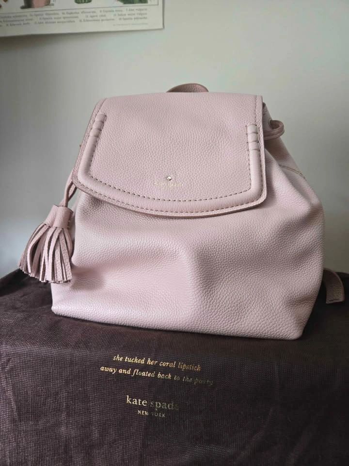 Kate Spade pebble leather backpack - photo 2