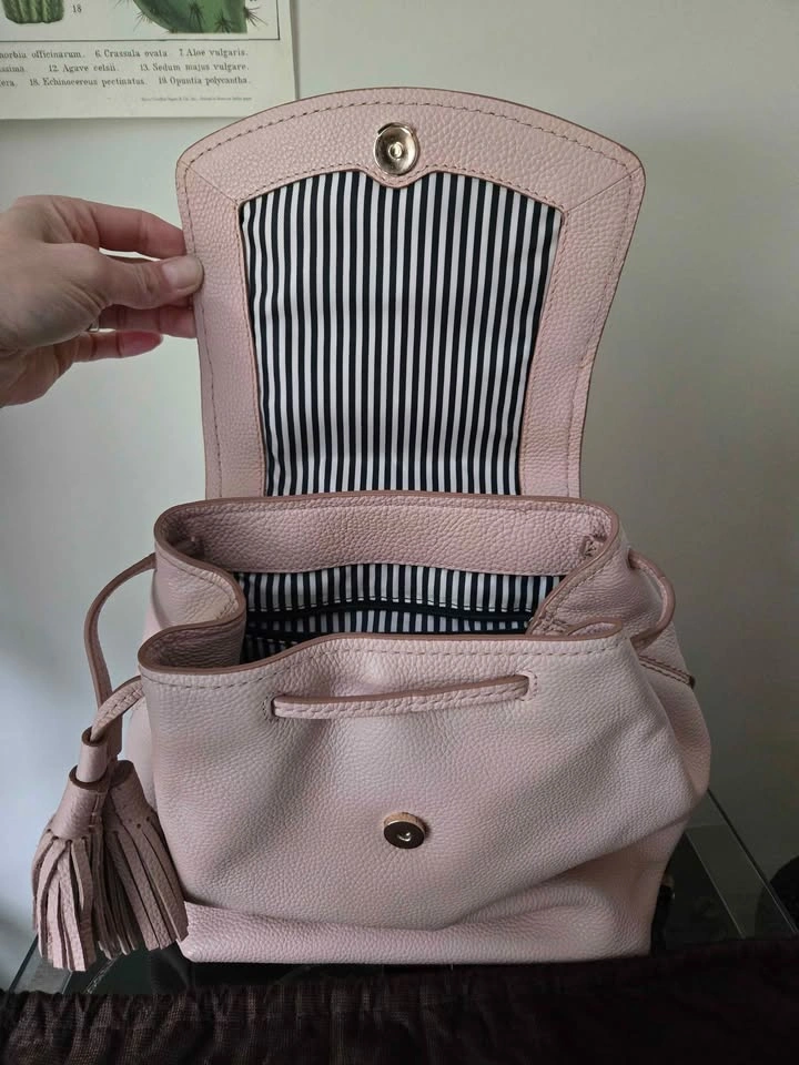 Kate Spade pebble leather backpack - photo 3