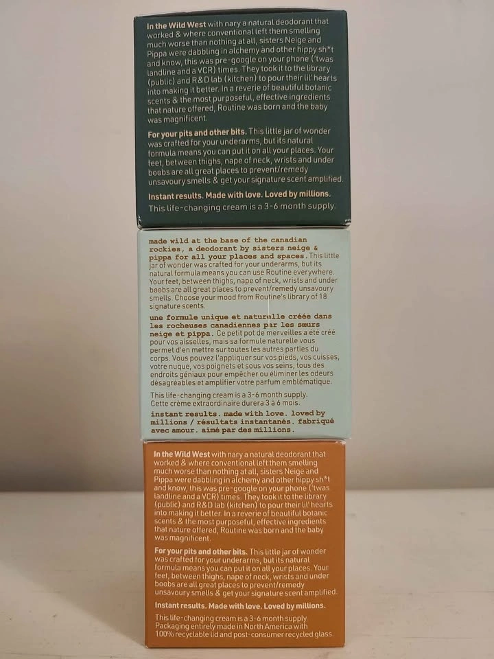 Routine deodorant - unopened - photo 3