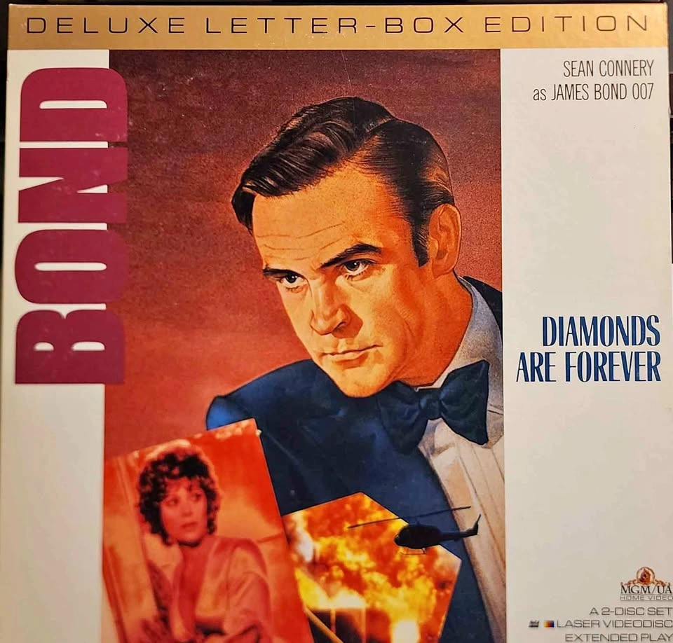 James Bond LaserDiscs