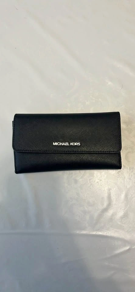 Michael Kors Black Leather Wallet