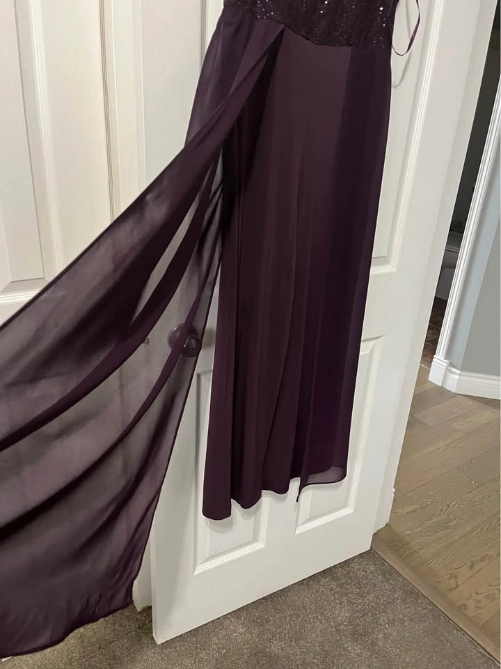 Purple sleeveless sequin jumper size 12 from Laura - photo 5