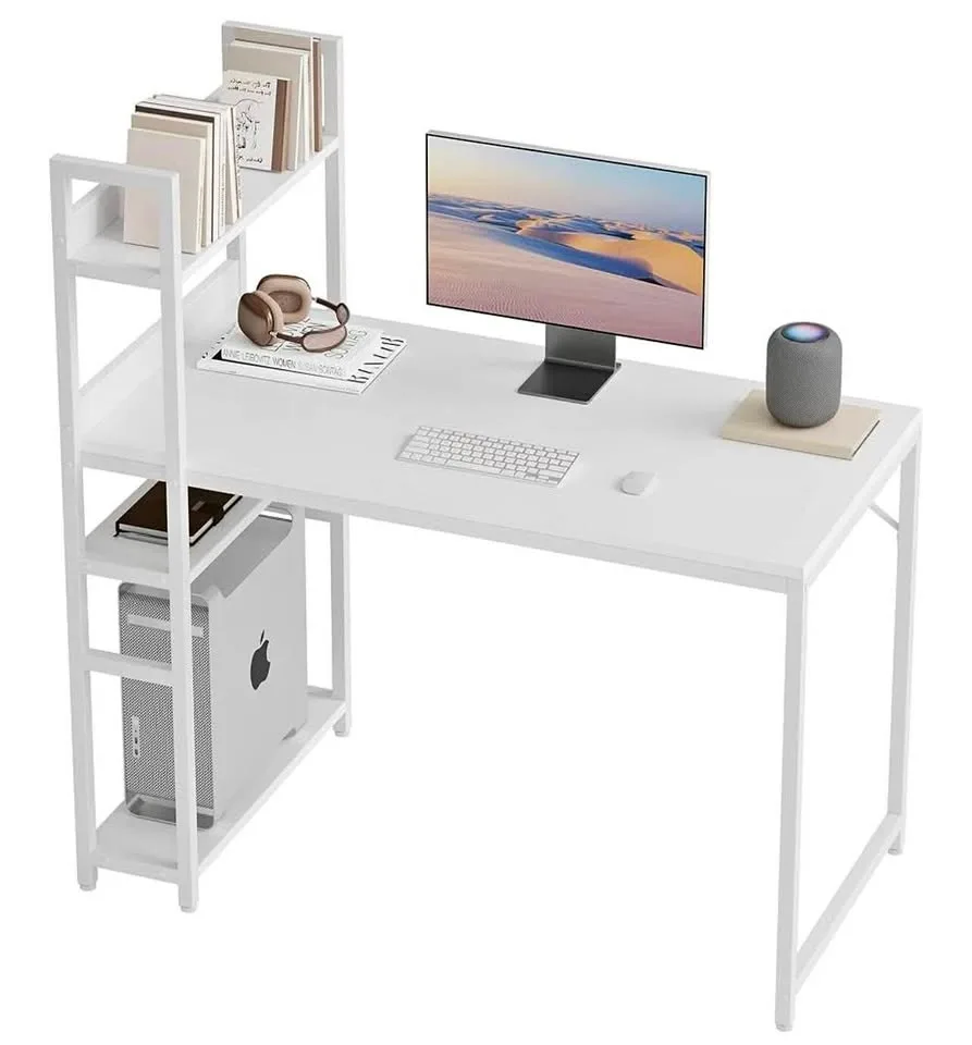 Modern Desk – Like New! (White) thumbnail