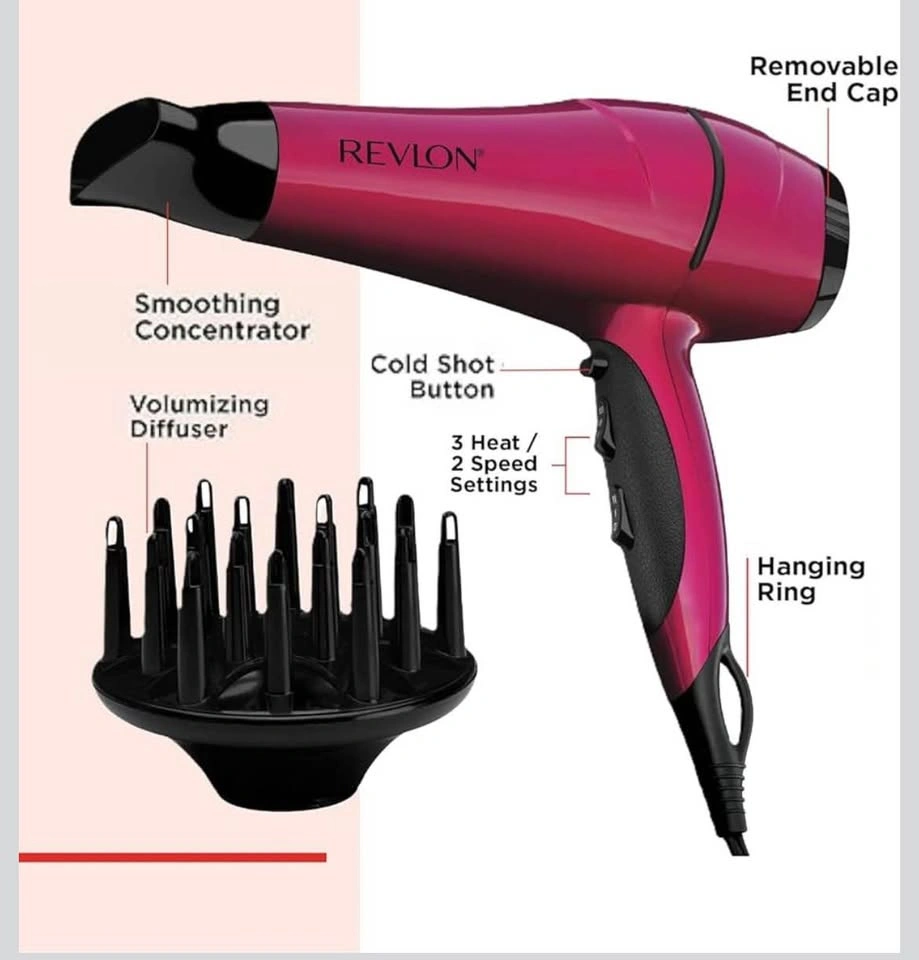 Revlon RVDR5191F Ionic Technology Ceramic Hair Dryer - photo 3