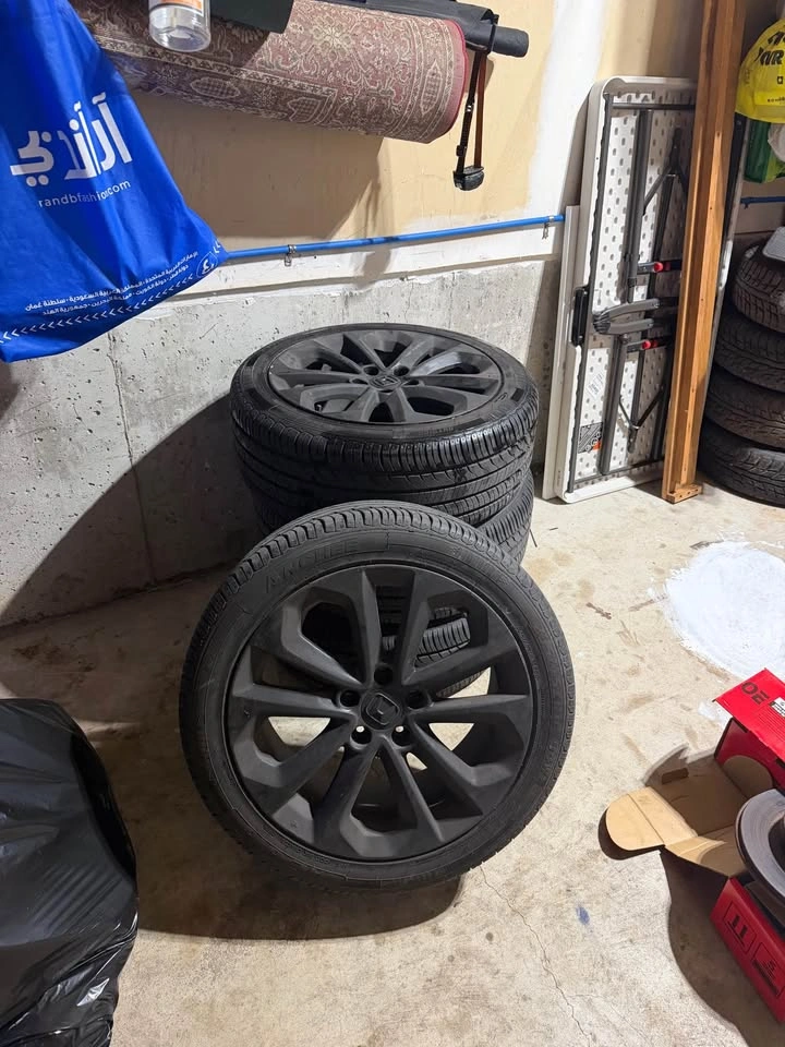 Honda accord tires on rims