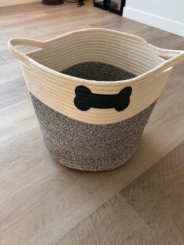 Dog Toy Storage Basket - photo 2