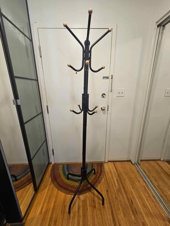 Metal coat rack - photo 3