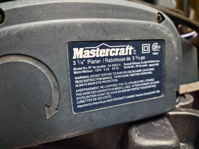 Mastercraft 3 1/4" Planer - photo 2