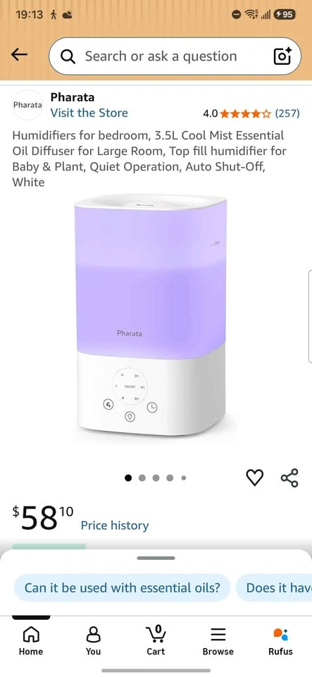 Humidifier/diffuser - photo 3